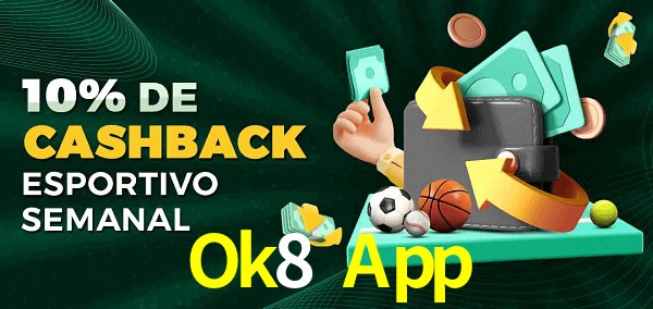 10% de bônus de cashback na Ok8 App
